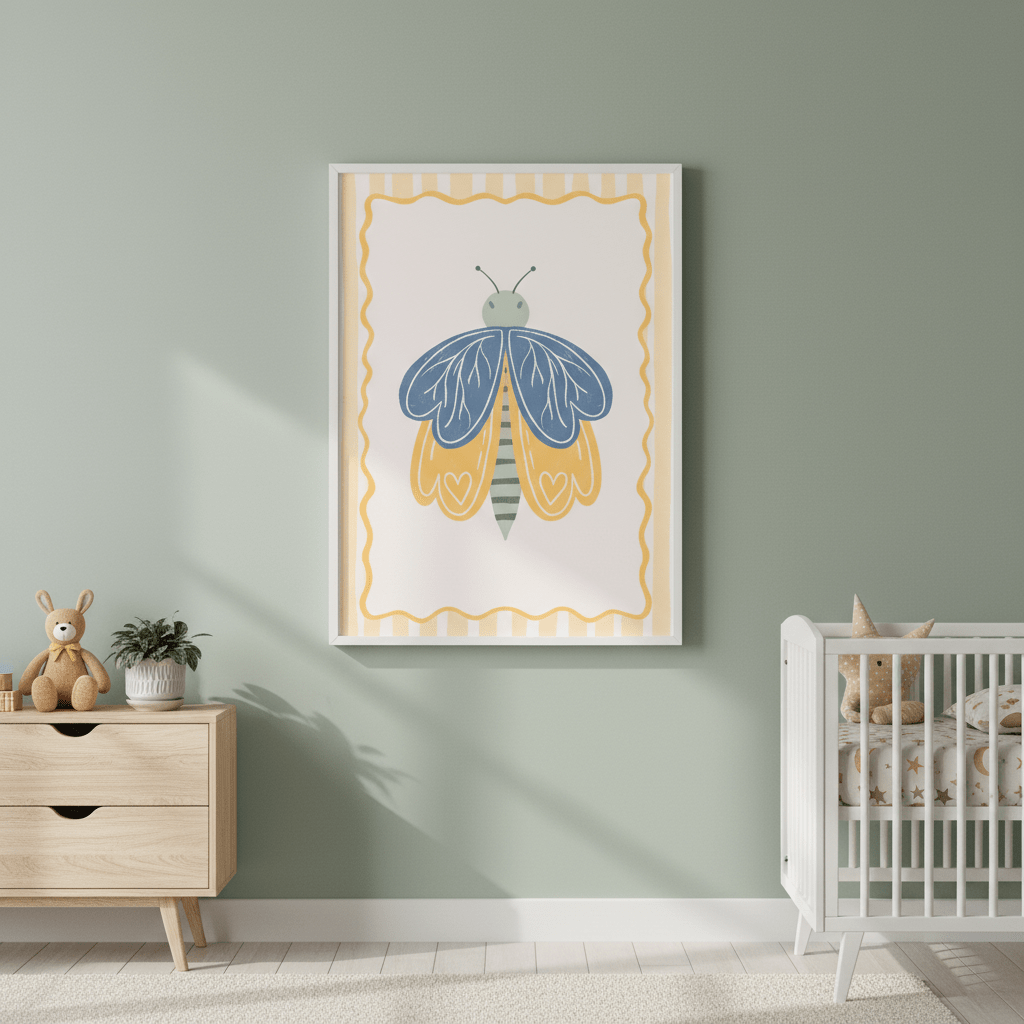 Moth by Menina Lisboa wall - art - picture - poster