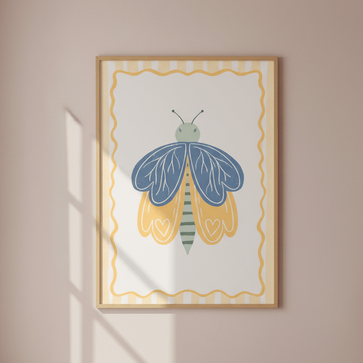 Moth by Menina Lisboa wall - art - picture - poster