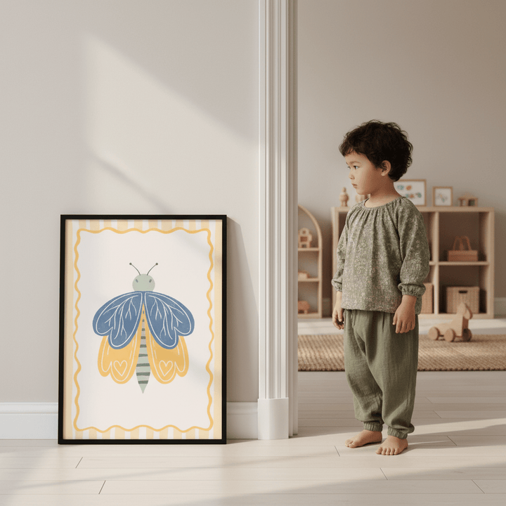 Moth by Menina Lisboa wall - art - picture - poster