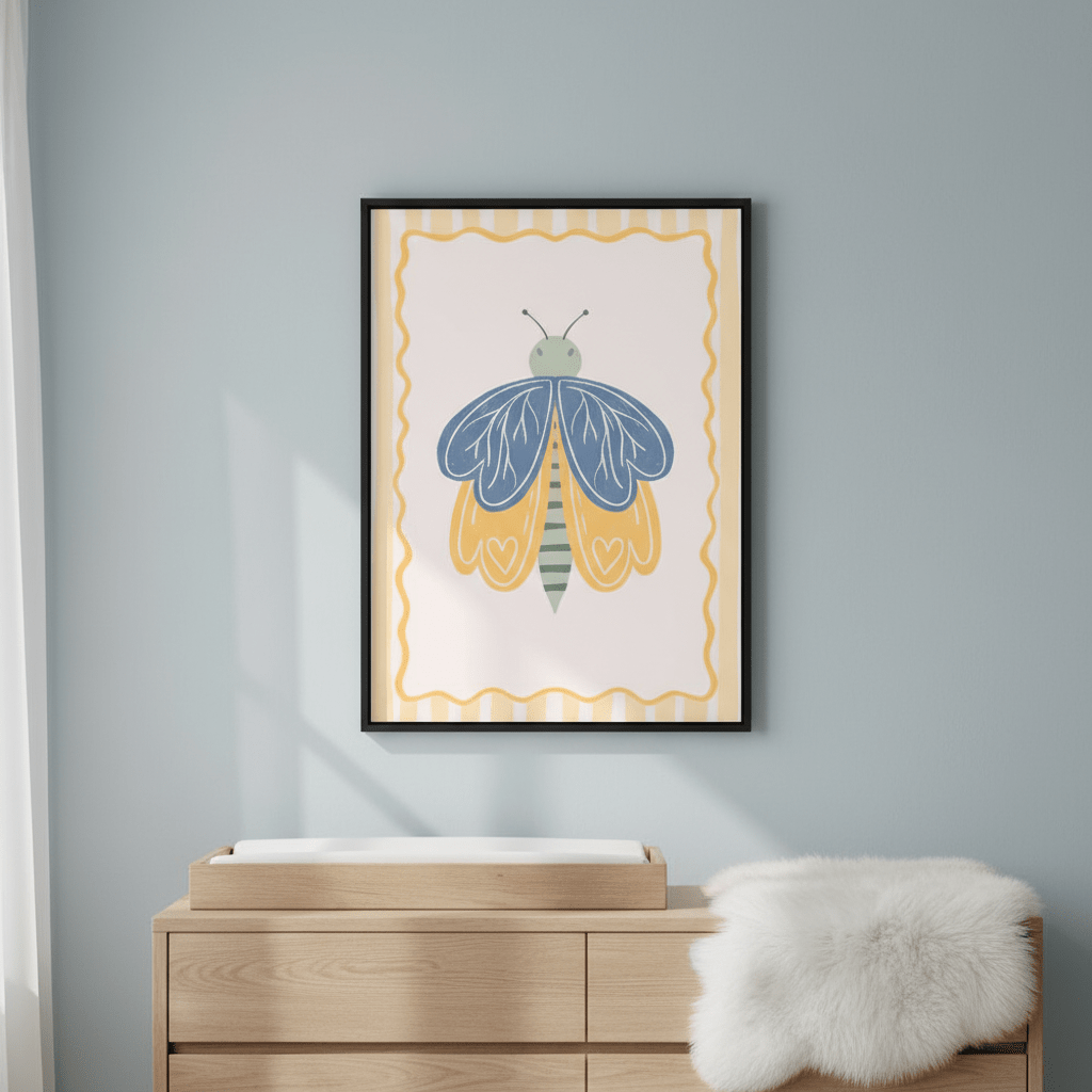 Moth by Menina Lisboa wall - art - picture - poster