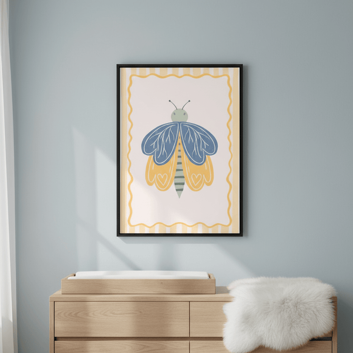 Moth by Menina Lisboa wall - art - picture - poster