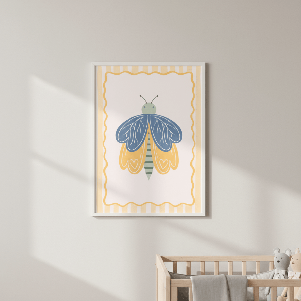 Moth by Menina Lisboa wall - art - picture - poster