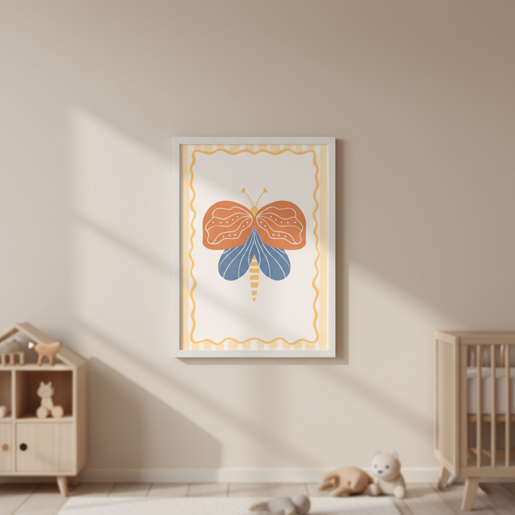 Moth II by Menina Lisboa wall - art - picture - poster
