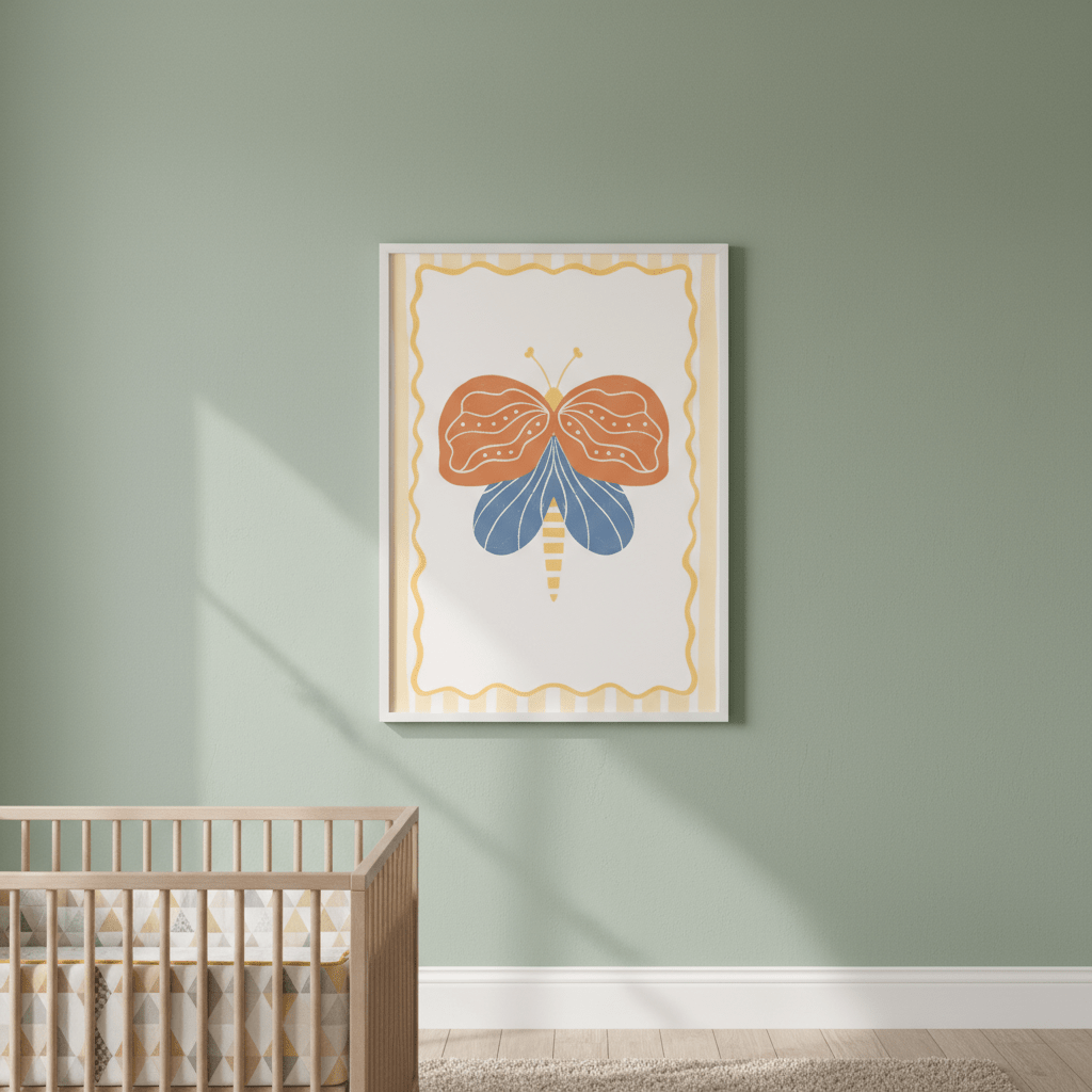 Moth II by Menina Lisboa wall - art - picture - poster