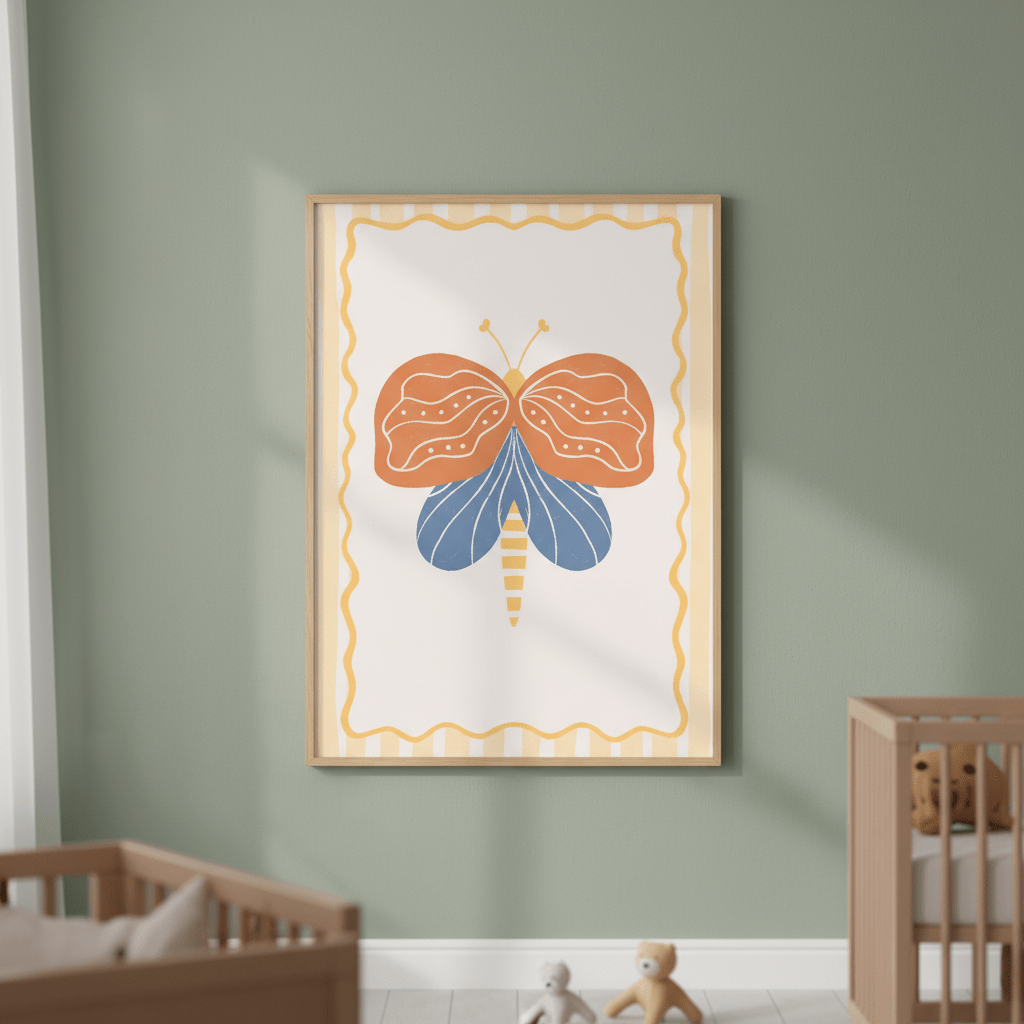 Moth II by Menina Lisboa wall - art - picture - poster