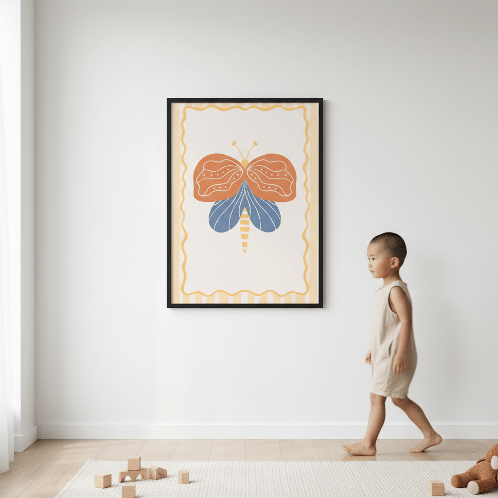 Moth II by Menina Lisboa wall - art - picture - poster