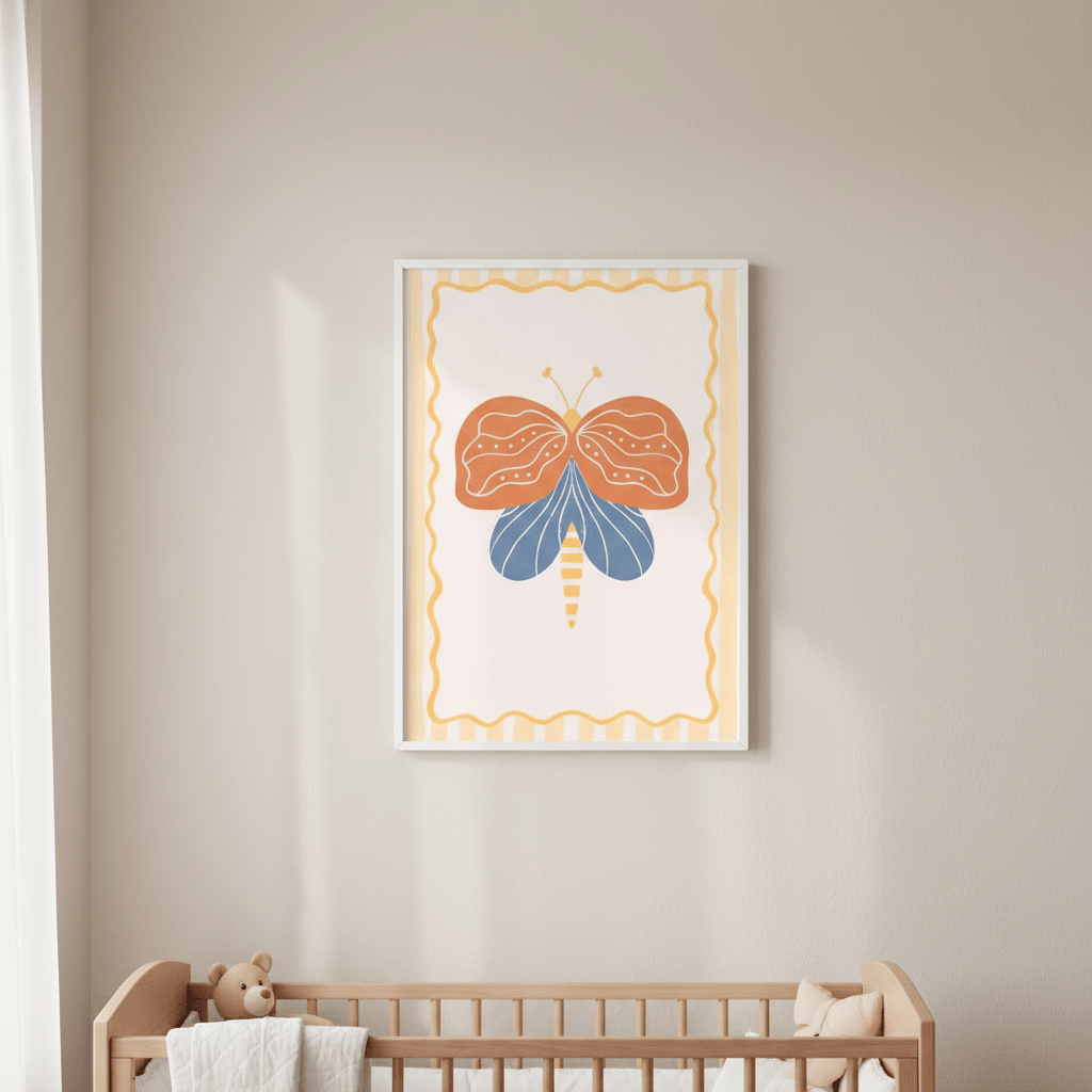 Moth II by Menina Lisboa wall - art - picture - poster