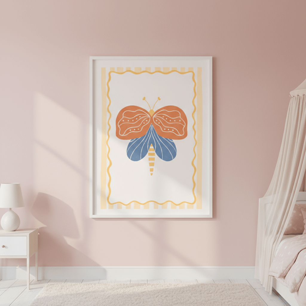 Moth II by Menina Lisboa wall - art - picture - poster