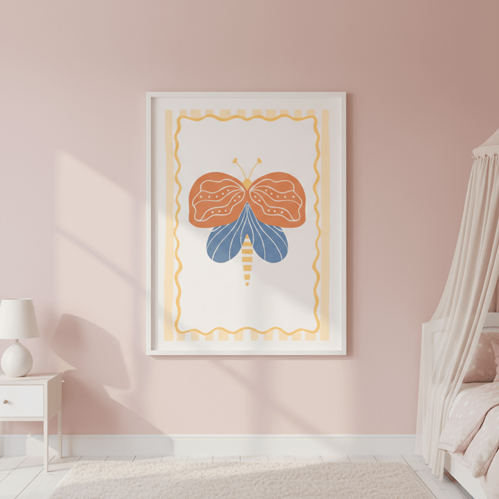 Moth II by Menina Lisboa wall - art - picture - poster