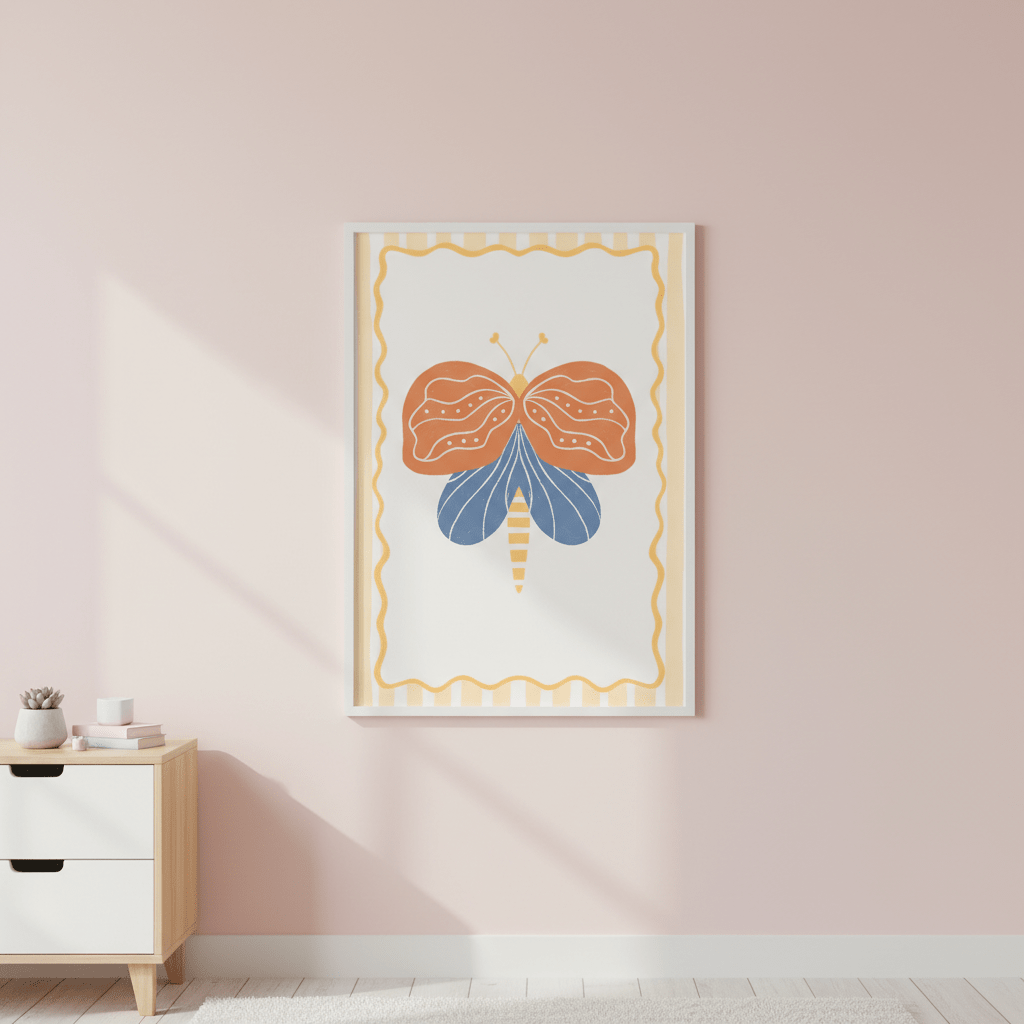 Moth II by Menina Lisboa wall - art - picture - poster