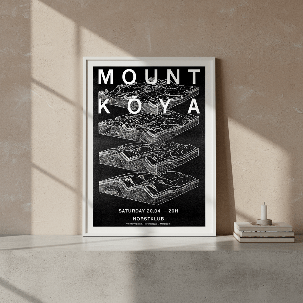 Mount Koya by Jerome Bizien wall - art - picture - poster