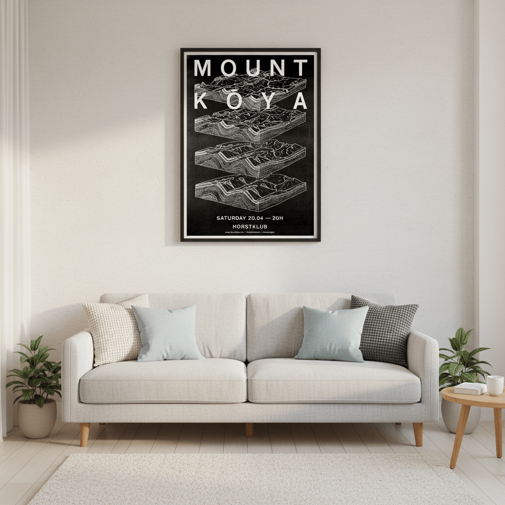 Mount Koya by Jerome Bizien wall - art - picture - poster