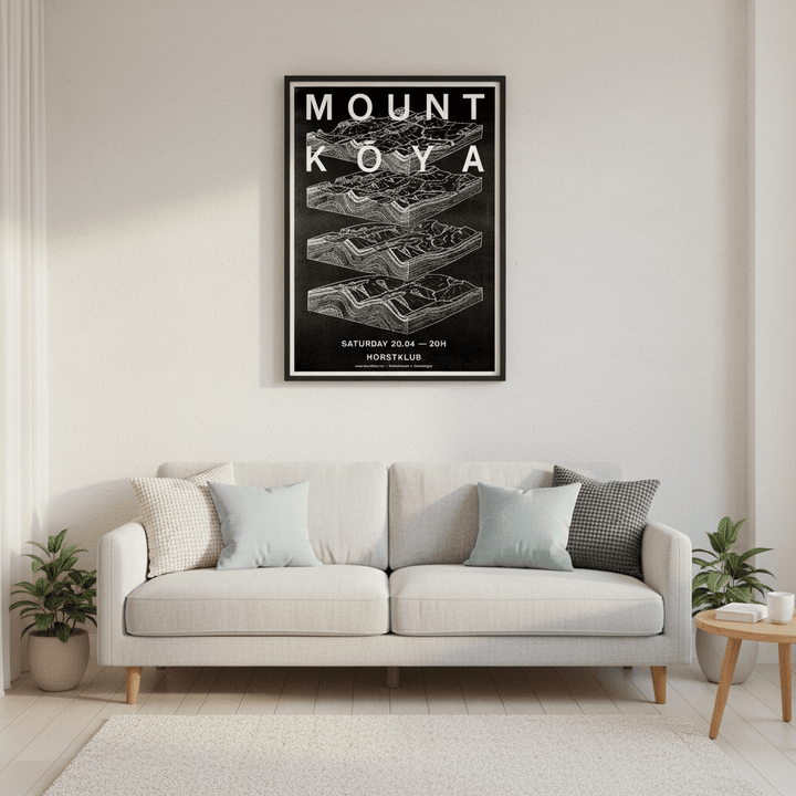 Mount Koya by Jerome Bizien wall - art - picture - poster
