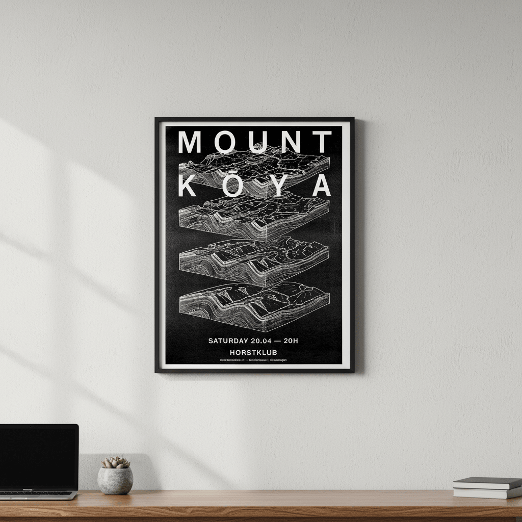 Mount Koya by Jerome Bizien wall - art - picture - poster