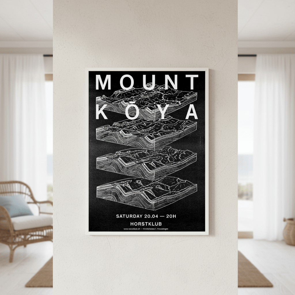 Mount Koya by Jerome Bizien wall - art - picture - poster