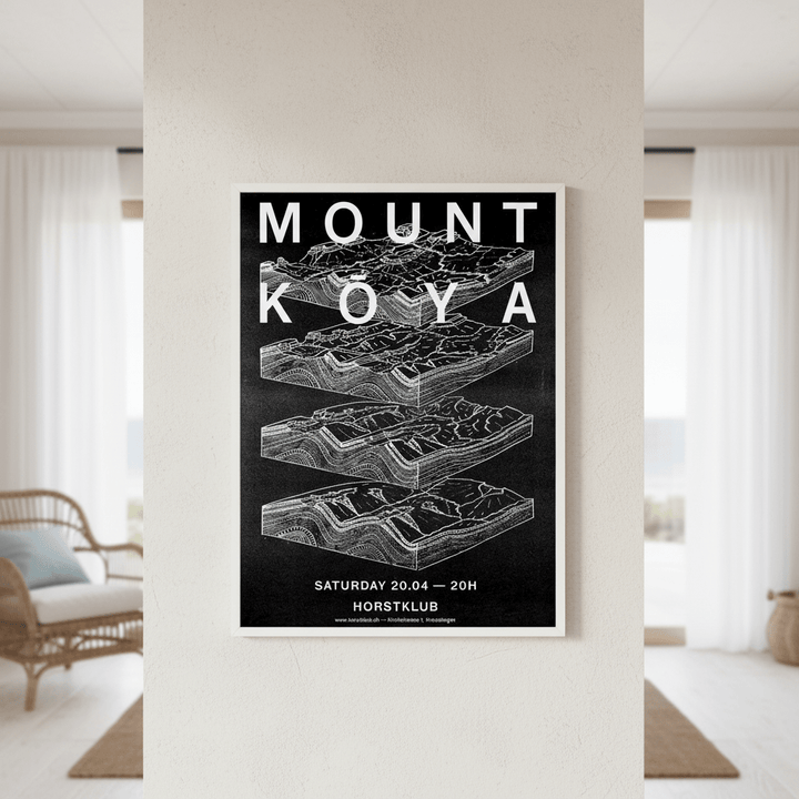 Mount Koya by Jerome Bizien wall - art - picture - poster