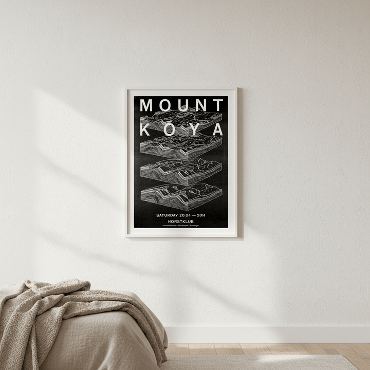 Mount Koya by Jerome Bizien wall - art - picture - poster