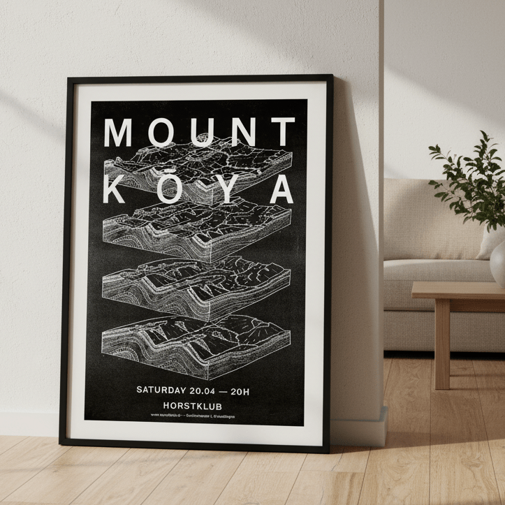 Mount Koya by Jerome Bizien wall - art - picture - poster