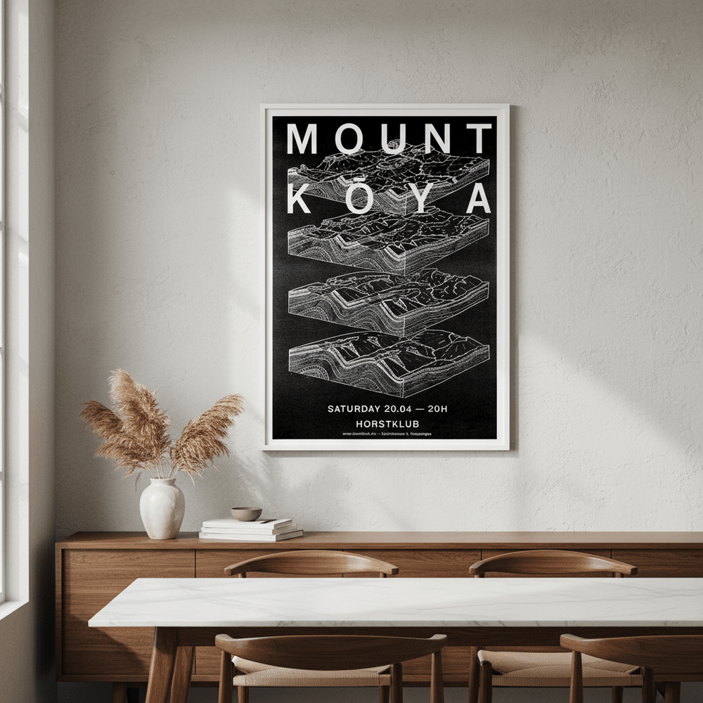 Mount Koya by Jerome Bizien wall - art - picture - poster