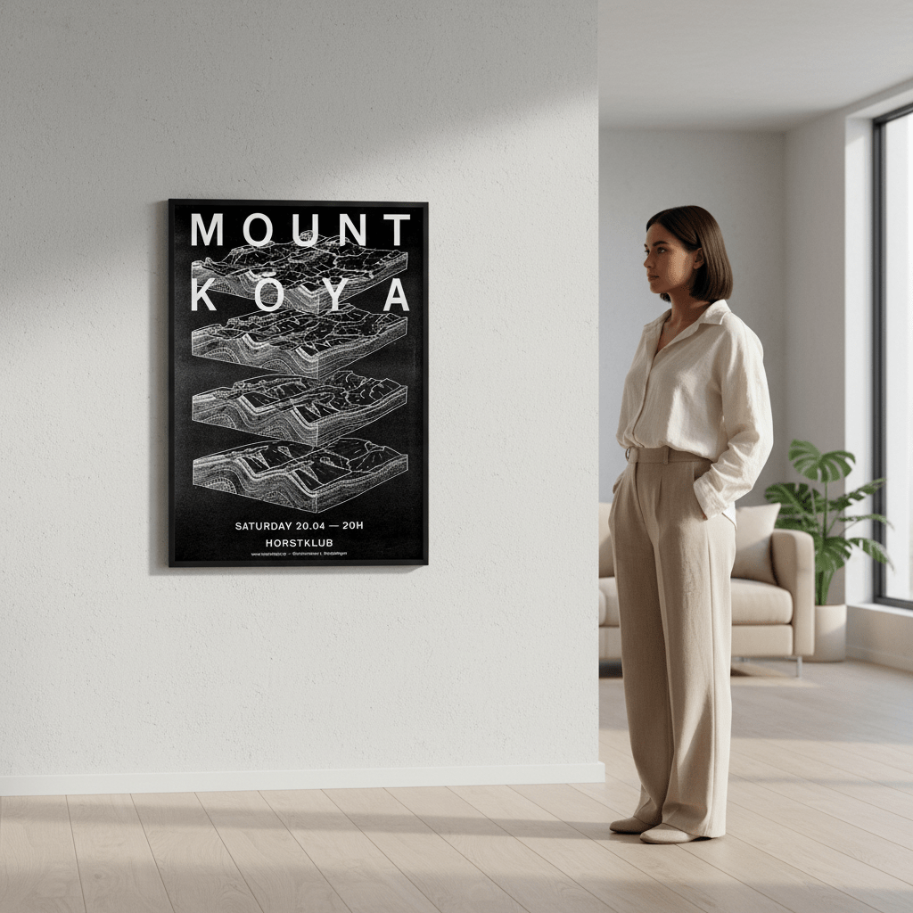 Mount Koya by Jerome Bizien wall - art - picture - poster