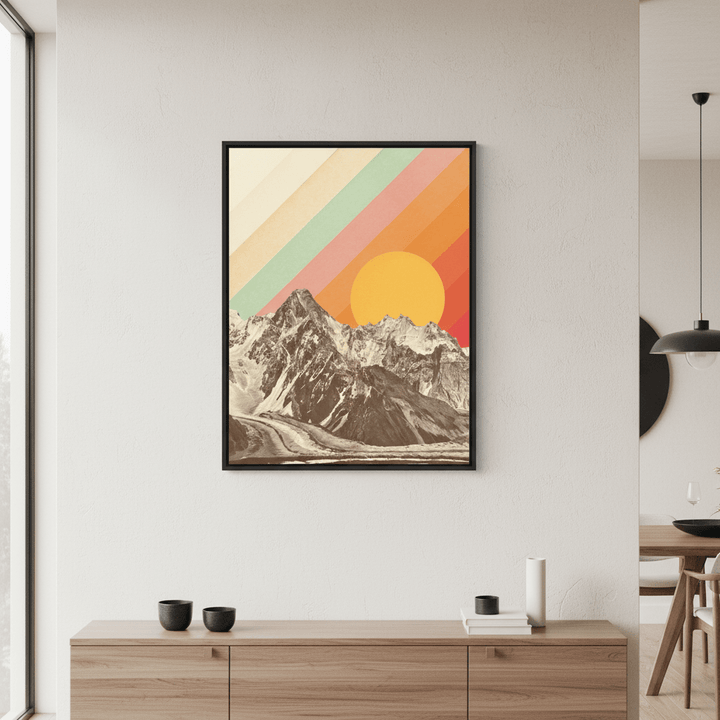 Mountainscape by Florent Bodart wall - art - picture - poster
