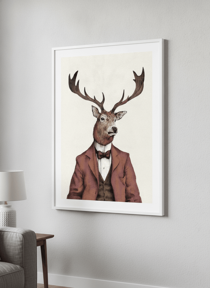 Modern wall art styled above a sofa in a neutral living room