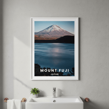 Mt Fuji Travel Poster, Japan by L10 wall - art - picture - poster