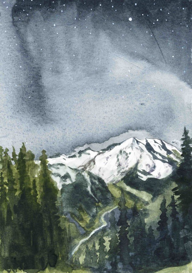 Mt Rainier by Meredith O'Neal