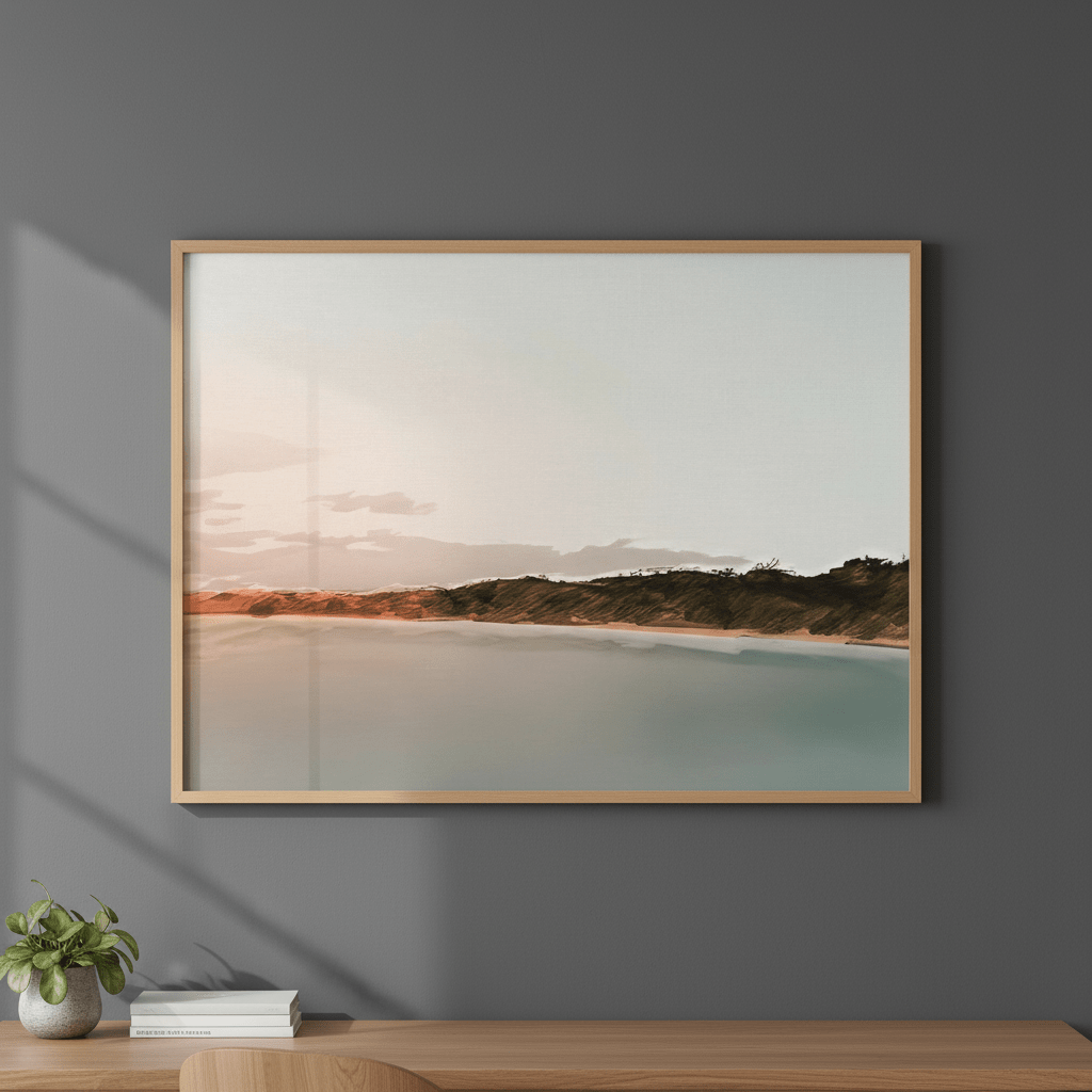 Muirs Beach Tasmania by Deer Muskeeter wall - art - picture - poster