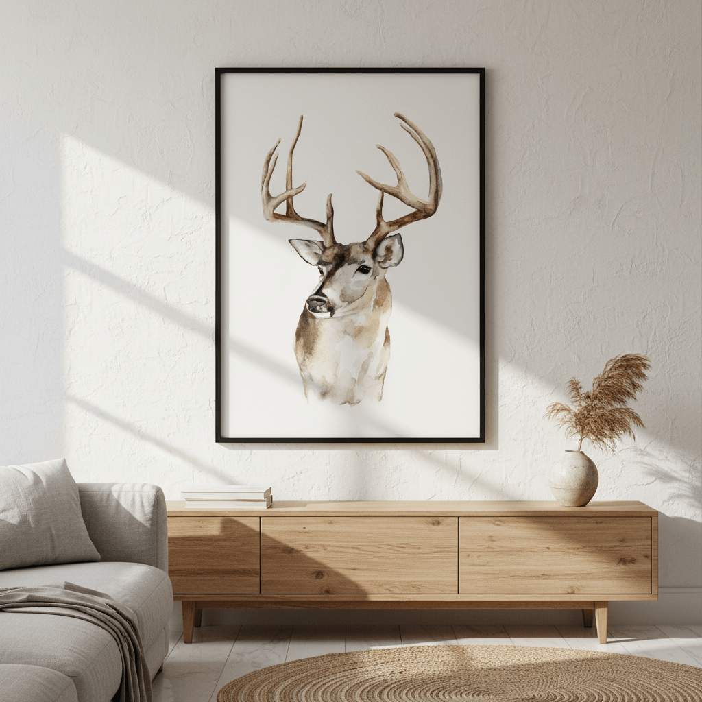 Mule Deer by Meredith O'Neal wall - art - picture - poster