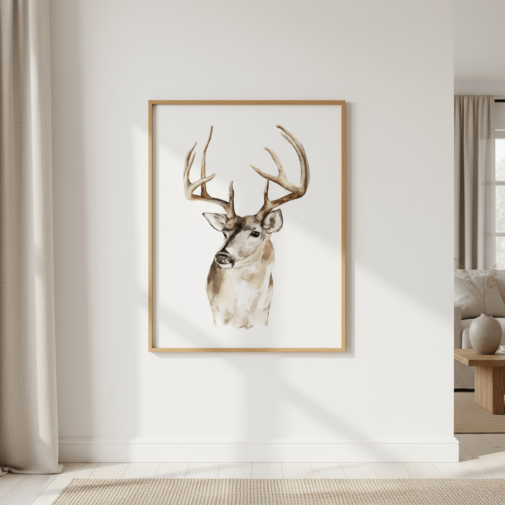 Mule Deer by Meredith O'Neal wall - art - picture - poster