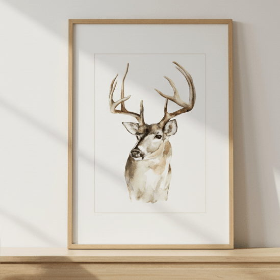Mule Deer by Meredith O'Neal wall - art - picture - poster