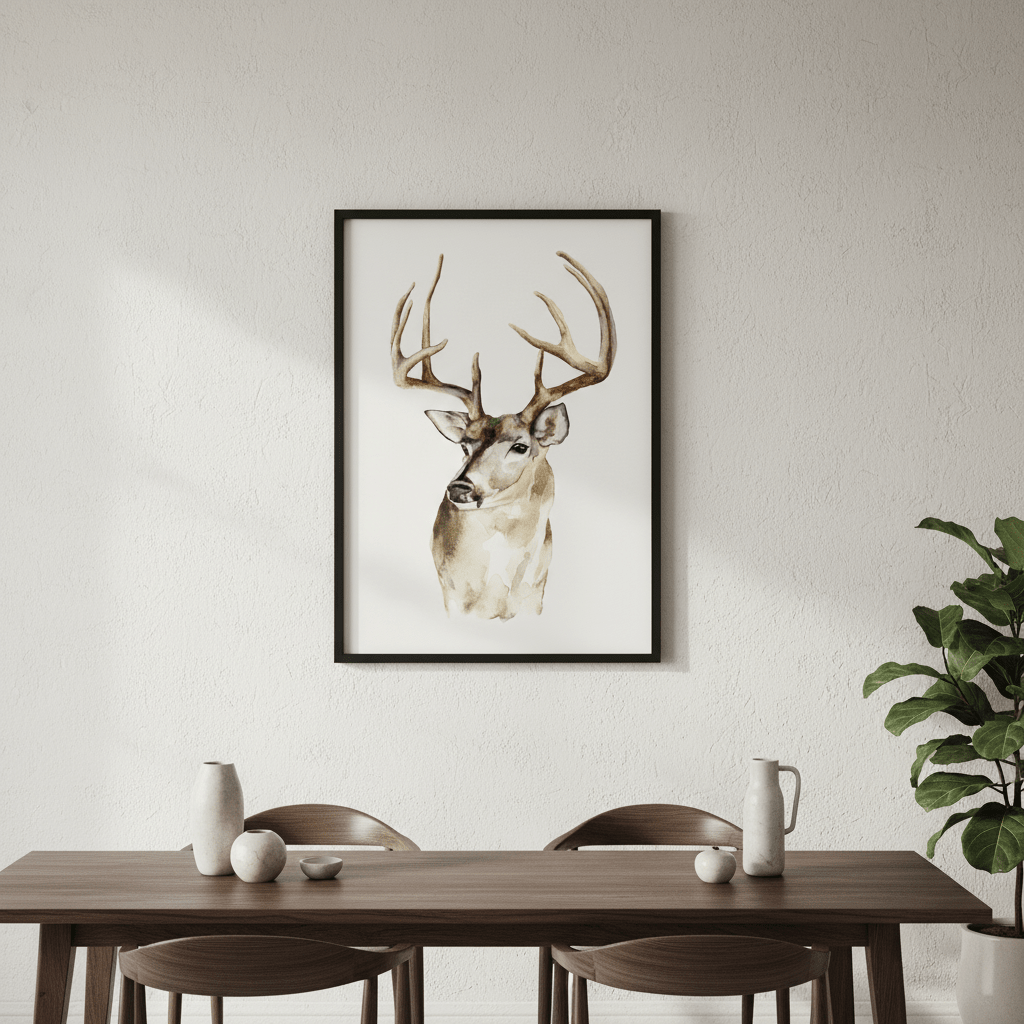 Mule Deer by Meredith O'Neal wall - art - picture - poster
