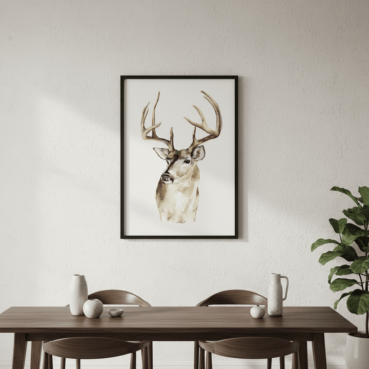 Mule Deer by Meredith O'Neal wall - art - picture - poster
