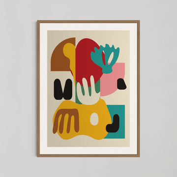 Multicolor Assortment Objects II Wall Art - Style My Wall