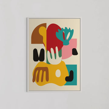Multicolor Assortment Objects II Wall Art - Style My Wall