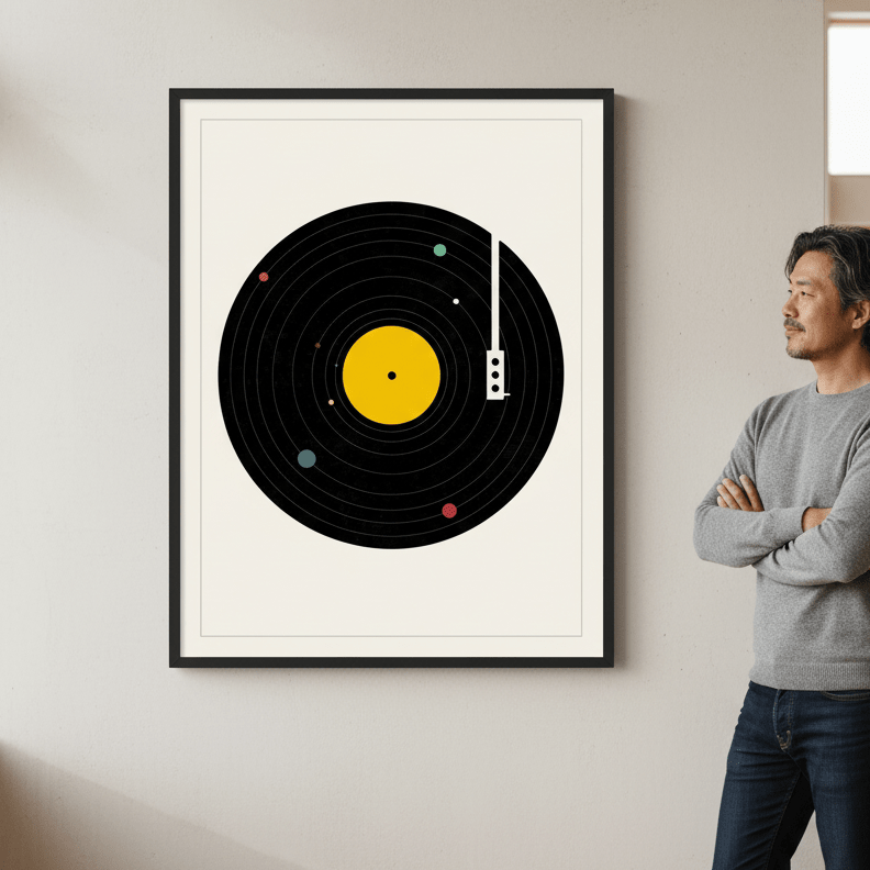 Music Everywhere by Florent Bodart wall - art - picture - poster