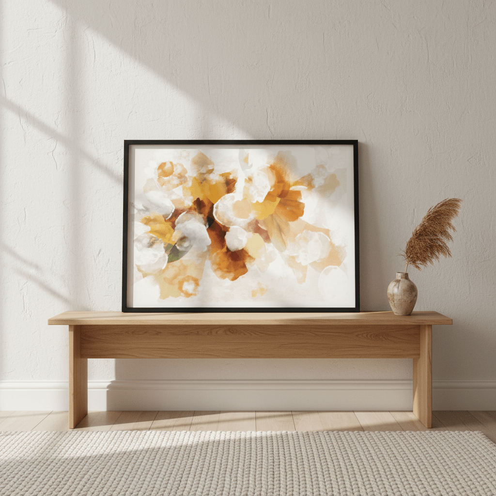 Mustard Bouquet by Deer Muskeeter wall - art - picture - poster