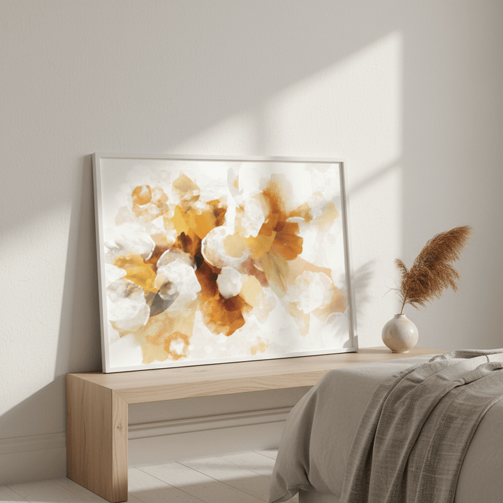 Mustard Bouquet by Deer Muskeeter wall - art - picture - poster