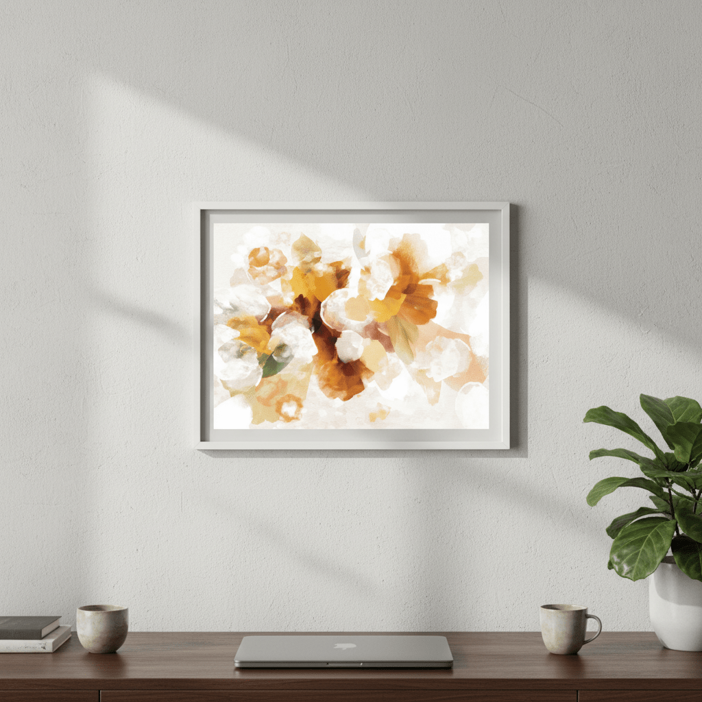 Mustard Bouquet by Deer Muskeeter wall - art - picture - poster