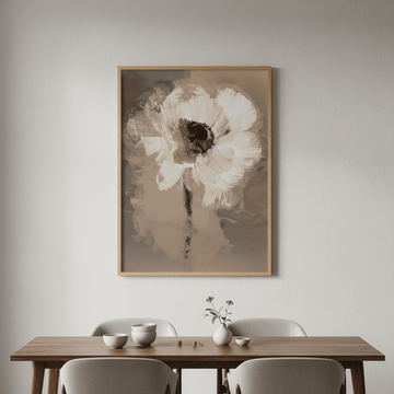Muted Daisy by Deer Muskeeter wall - art - picture - poster