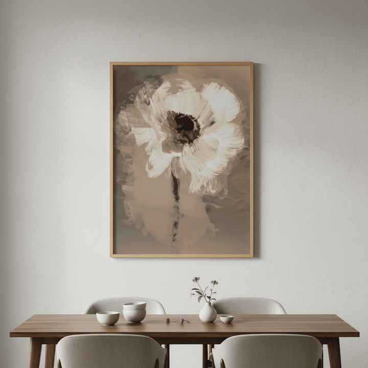 Muted Daisy by Deer Muskeeter wall - art - picture - poster
