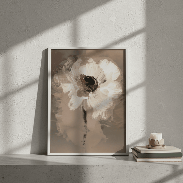 Muted Daisy by Deer Muskeeter wall - art - picture - poster