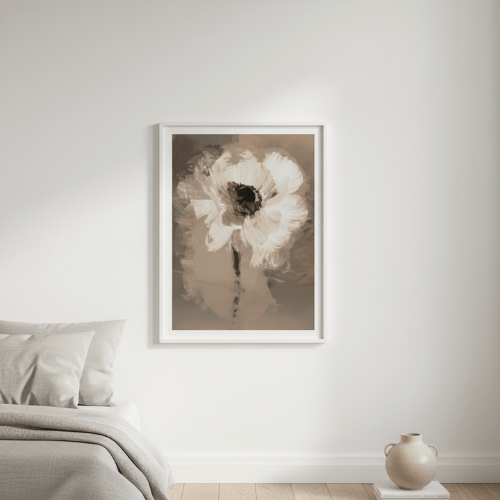 Muted Daisy by Deer Muskeeter wall - art - picture - poster
