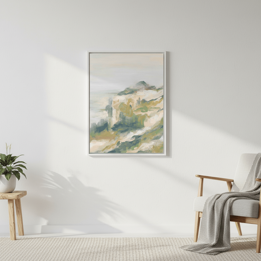 Muted Shoreline by Meredith O'Neal wall - art - picture - poster