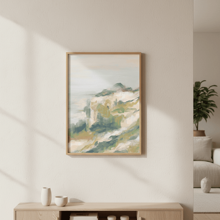 Muted Shoreline by Meredith O'Neal wall - art - picture - poster