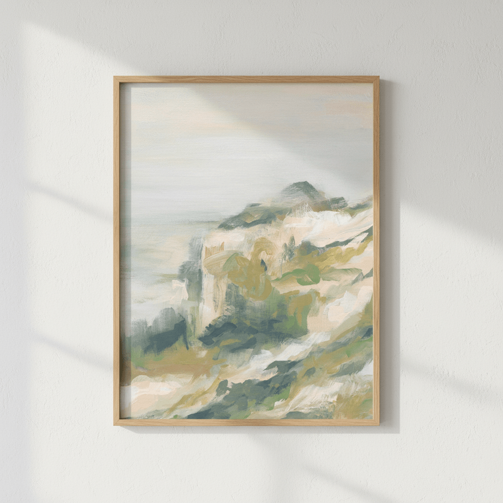 Muted Shoreline by Meredith O'Neal wall - art - picture - poster