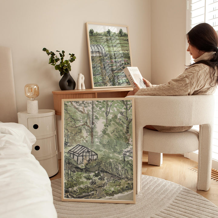 My Garden Set of 2 by Josephine Wianto wall - art - picture - poster