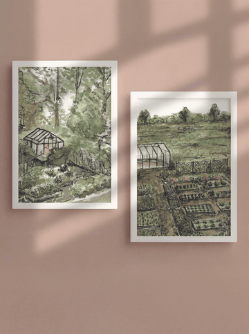 My Garden Set of 2 by Josephine Wianto wall - art - picture - poster