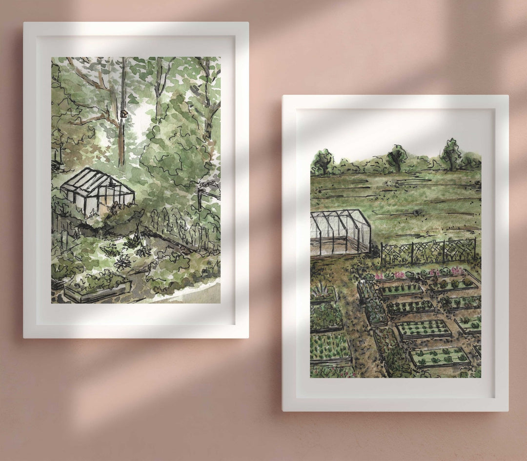 My Garden Set of 2 by Josephine Wianto wall - art - picture - poster